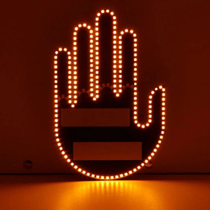 LED Car Hand Sign